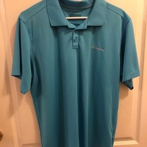 Blue Men’s Columbia collared shirt